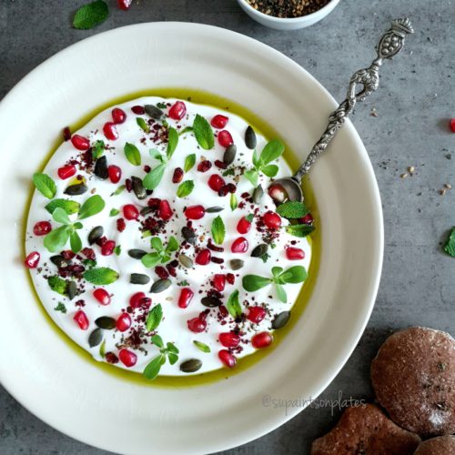 LABNEH WITH HERBS