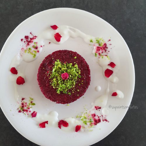 VEGAN BEETROOT HALWA