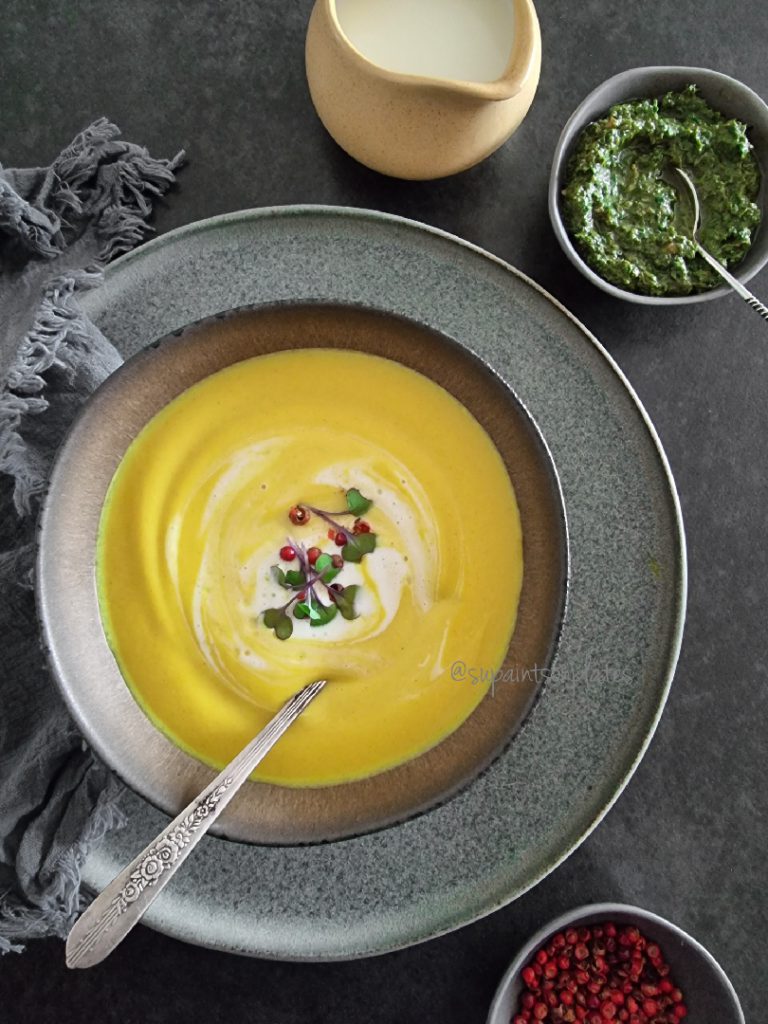 ROASTED MUNG DAL & COCONUT SOUP