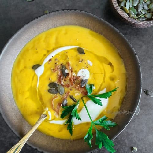 PUMPKIN & TURMERIC SOUP
